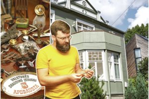 Atvėrė savo lobyną: tarpukariu Žaliakalnyje prosenelių pastatyto namo šeimininkas turi išskirtinį hobį