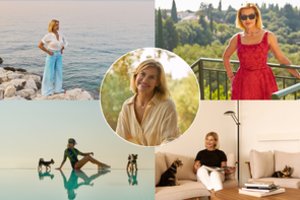 Pirkti namą Korfu saloje Dana Ribas nusprendė per 5 sekundes: „Kartu gavau ir pagalbininkus“