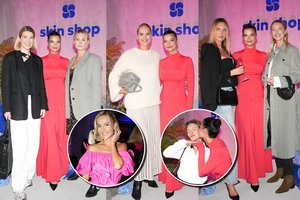 Žvaigždžių kosmetologę sveikino būrys garsenybių: atvyko ir besilaukianti M. Stasiulė