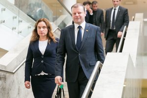 Ryšius su netikėtai mirusia M. Vainiute iki šiol palaikęs S. Skvernelis: ji neseniai susirgo, netikėjau, kad taip pasibaigs