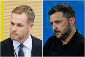 G. Landsbergis susitikime su V. Zelenskiu: tarptautinė bendruomenė turi įsipareigoti pergalei