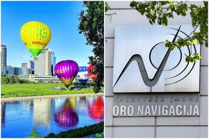 Oro balionus virš Vilniaus vėl išvysti galėsime jau netrukus: skrydžių erdvė kol kas stebima alternatyviomis priemonėmis