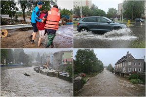 Dalį Europos skandina liūtys: pranešama apie žuvusius, statomos užtvaros, vandens lygis toliau kyla 