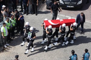 Turkijoje palaidota Vakarų Krante žuvusi aktyvistė