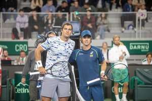 Daviso taurė baigta – V. Gaubas nesusitvarkė su kroato padavimais 