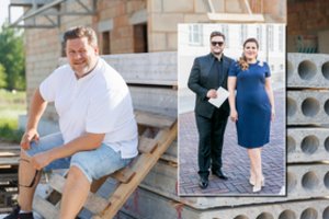 Statant sodybą Merūnas ir Erika Vitulskiai neapsiėjo be nesutarimų: teko kreiptis pagalbos