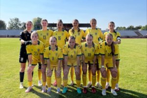 Merginų U19 futbolo rinktinė pasirodymą Baltijos taurėje baigė nesėkme