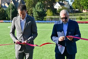 Panevėžyje atidarytas atnaujintas futbolo stadionas