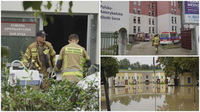 Dėl potvynių Lenkijoje – sudėtinga situacija ligoninėse: evakuojami pacientai