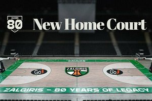 Kauno „Žalgiris“ 80 metų jubiliejų pasitinka su atnaujinimais „Žalgirio“ arenoje