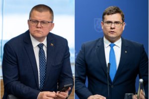 L. Kasčiūno ir D. Gaižausko ginčas persikėlė už Seimo salės ribų: metė kaltinimus