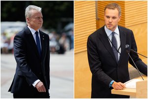 G. Landsbergis laukia prezidento pozicijos apie savo patarėjus: kai pasisakys, tada ir pakalbėsime