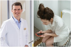 Chirurgas patarė, kaip išvengti hemorojaus išsivystymo: tualete reikia padaryti vieną dalyką