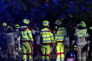 Berlyne per vakarėlį įgriuvus pramogų laivo stogui buvo sužeista 12 žmonių