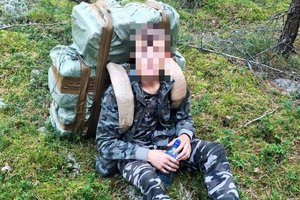 Pasieniečiai sučiupo baltarusiškų cigarečių nešiką, „olandas“ Amis – jo bendrininką