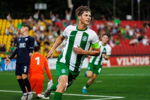 Trys R. Jansono įvarčiai nulėmė „Žalgirio“ pergalę UEFA Jaunimo lygos starte 