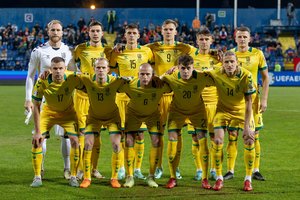 Atnaujintame FIFA reitinge Lietuvą aplenkė latviai