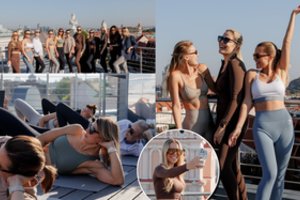 Garsios moterys rytą pradėjo pilateso pamokoje: susirinko dėl svarbios misijos