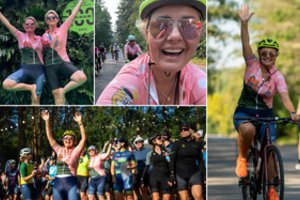 Šimtą kilometrų dviračiu įveikusi B. Nicholson prakalbo apie judėjimo svarbą: „Visi turime sau susirasti iššūkių“