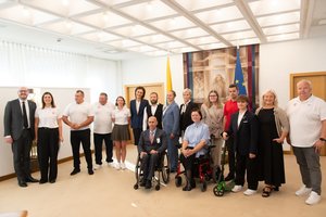 Lietuvos paralimpiečiams – Seimo pirmininkės ir premjerės sveikinimai