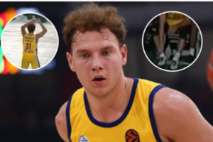 Triuškinamo pralaimėjimo fone – nerimas dėl R. Jokubaičio: lietuvis patyrė traumą