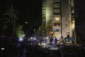 V. Zelenskis: Rusija į Ukrainą šią savaitę paleido per 900 bombų ir 400 dronų „Shahed“