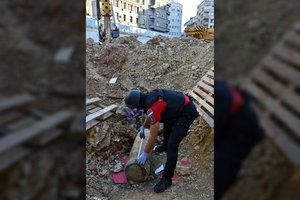 Belgrade sėkmingai išgabenta 300 kg svorio I-ojo pasaulinio karo laikų bomba