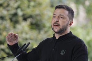 V. Zelenskis viešai prakalbo apie operacijas Kurske: sako, kad ji atskleidė rusams labai svarbią tiesą