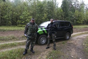 VSAT pareigūnai pastarąją parą neteisėtų migrantų pasienyje su Baltarusija nefiksavo