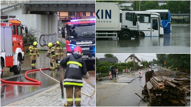 Lenkija tęsia valymo darbus ir skaičiuoja milijardinius nuostolius: parodė, kaip atrodo gatvės