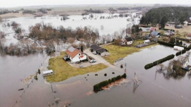 Vidurio Europą nusiaubęs potvynis ir toliau kelia pavojų: nerimas auga Kroatijoje ir Serbijoje