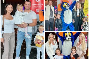 Išankstinėje „Mamų unijos“ filmo premjeroje – žinomos mamos su vaikais