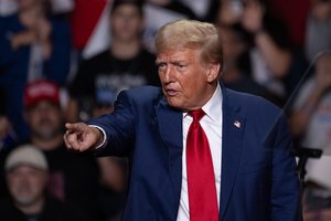 D. Trumpo rinkimų štabas agitacijai Džordžijos valstijoje panaudojo nuotrauką iš Sakartvelo