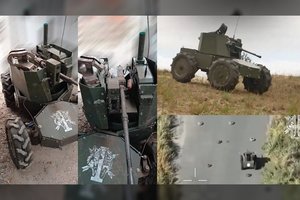 Naujasis Ukrainos kovinis robotas jau siautėja Rusijoje: įveikė rusų karių grupę