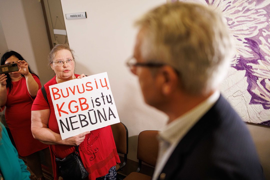 In the court – the protest of the daughter of a political dissident against the application of D. Arlauskas in the Seimas elections