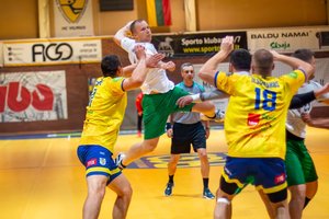 Lietuvos rankinio lygos sezoną Europos taurės turnyre žaidę klubai pradėjo skirtingai