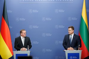 Po naujausio V. Putino branduolinio šantažo – Lietuvos ir Vokietijos ministrų reakcijos