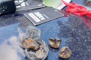 Vilniaus policijos pareigūnai rado kojinėje slėptus kvaišalus