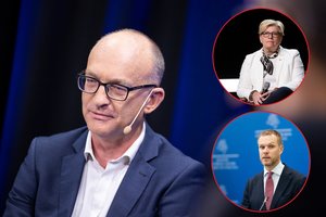 Iš F. Jansono – griežti žodžiai konservatoriams: ši partija yra iki ausų problemose ir purve