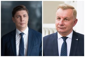 Teisėsaugos pričiuptą M. Sinkevičių Jonavos mero poste laikinai keičia jo tėvas