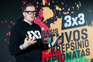 Trijulių rinktinės kelią iki olimpinės bronzos „SportBiz“ konferencijoje aptaręs I. Grinevičius: „Nesėkmių istorija, pasibaigusi sėkmingai“