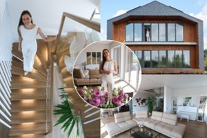 Pianistė Ieva Dūdaitė atvėrė savo 200 kv. metrų namų duris Akmenvilyje: už vitrininių langų – įspūdingas vaizdas