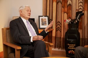 Prezidentas Valdas Adamkus paatviravo apie savo aistrą, kurią paskutinį kartą bandė prieš 15 metų