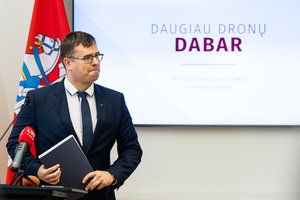 Nuspręsta Šaulių sąjungos naudojamus bepiločius orlaivius priskirti Lietuvos kariuomenei