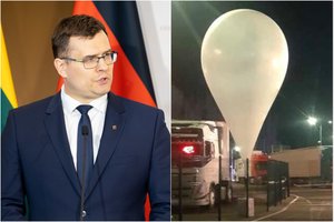 L. Kasčiūnas pasisakė apie Vilniuje nukritusį oro balioną su kontrabanda ir kas juos turėtų nušauti