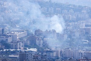 Palestinos smogikų grupuotė pranešė, kad per smūgį Beirute žuvo trys jos vadai