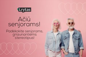 Lrytas kviečia tarti „Ačiū senjorams“