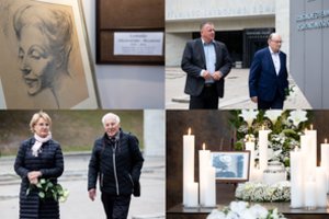 Atsisveikinama su mirusia legendine primabalerina Leokadija Aškelovičiūte-Razmiene