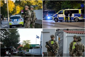 Teroras prieš Izraelio ambasadas: Stokholme pranešama apie šaudymą, Kopenhagoje griaudėjo sprogimai