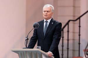 G. Nausėda priėmė dešimties teisėjų priesaikas